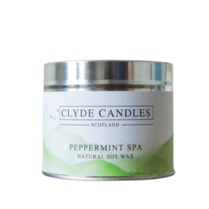 Clyde Luxury Soy Candle - Peppermint Spa Fragrance